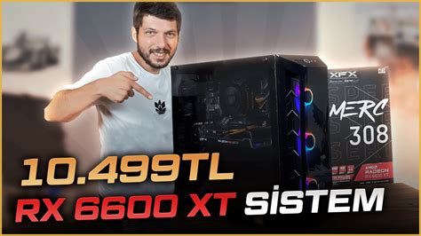 Uygun Fiyatlı Oyun Canavarı (R5 3600 / RX 6600XT ) Sahibinden.